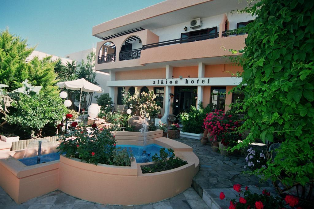 Alkion Hotel Сталос Экстерьер фото